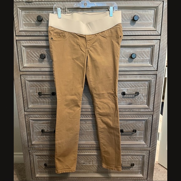 Old Navy Denim - Low Rise Maternity Panel Super Skinny Jeans